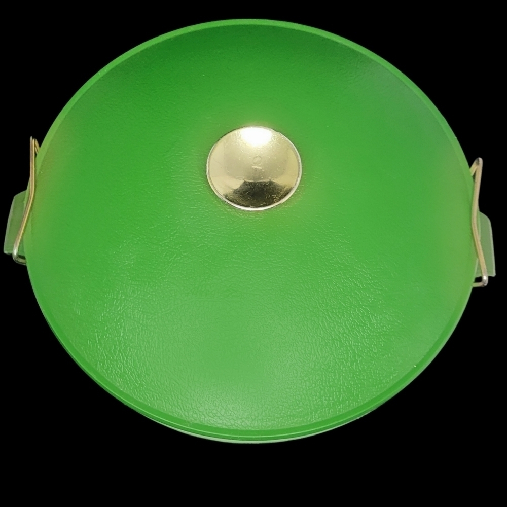 Vintage Sunfrost Therm-o-ware Unbreakable Avocado Green Ice Bucket - Picture 4 of 5